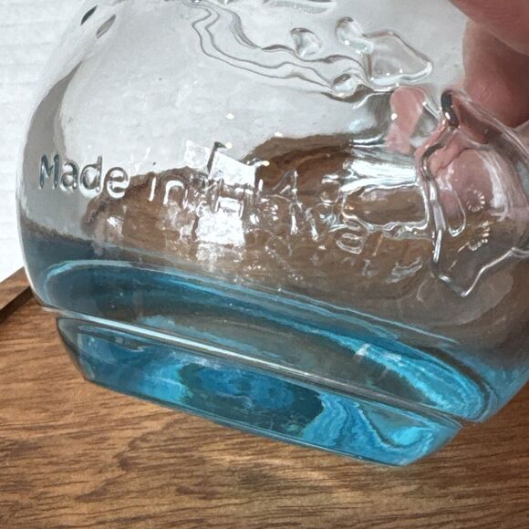 Ocean Organic Vodka Made In Hawaii Drinking Glass Holds 10 oz Ocean Blue - Picture 4 of 11